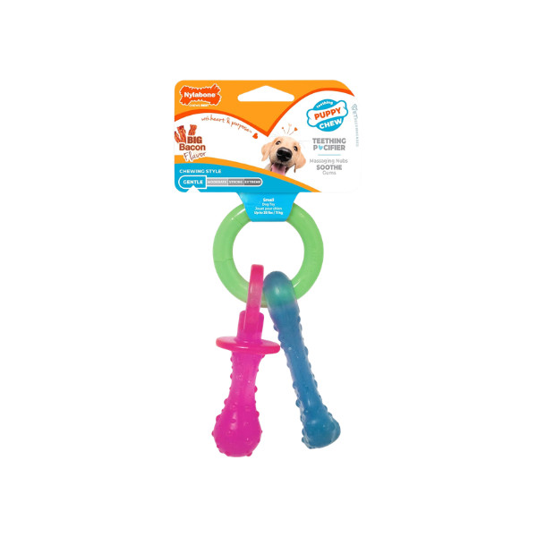 Nylabone Puppy Pacifier Teething Toy