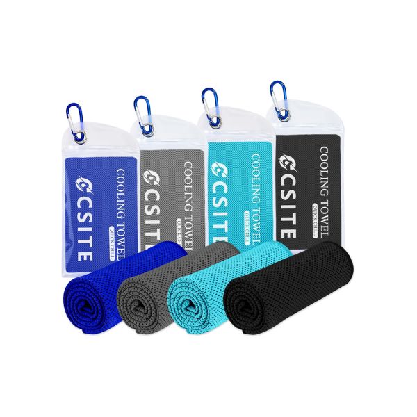 CSITE 4-Pack Cooling Towels