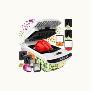 Fullstar Pro Original Vegetable Chopper & Spiralizer, All-in-1 Kitchen Tool