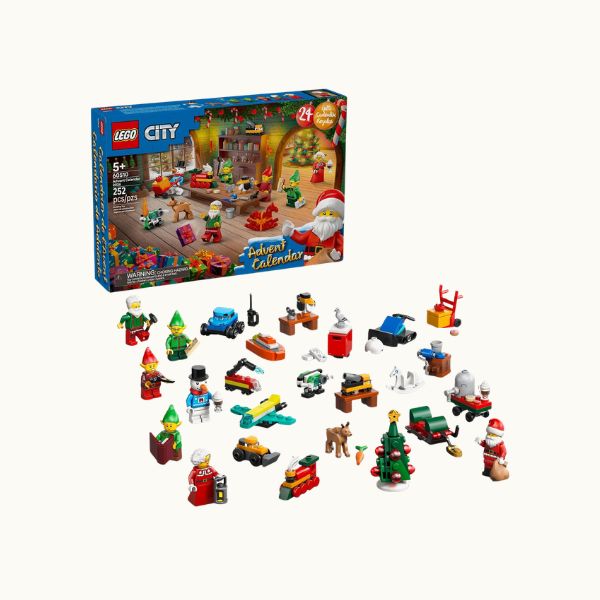 LEGO City Advent Calendar 2026 60510 Christmas Advent Calendar for Kids, Building Toy, Boys & Girls, Ages 5+, Holiday Family Activity, 6 Minifigures,...
